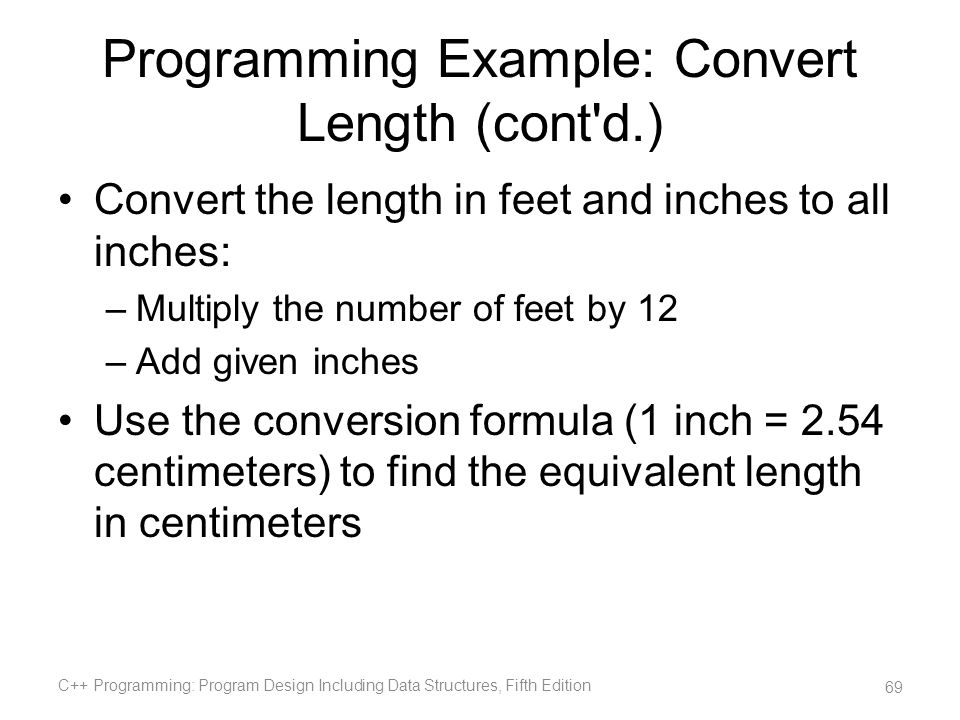 How do you convert 79 centimeters to inches?